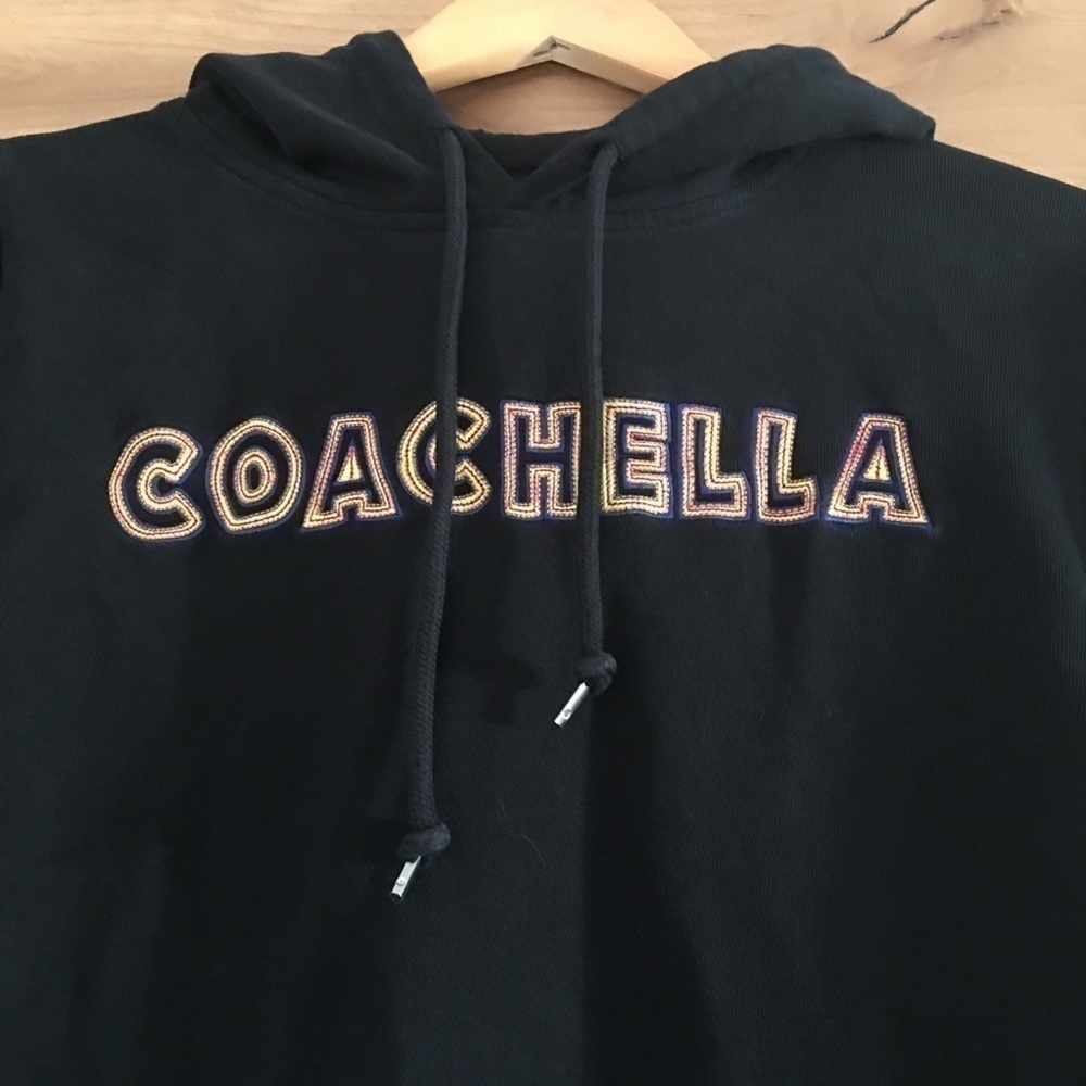 COACHELLA Hoodie Black